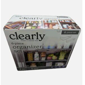 Clearly 6 Piece Organizer Set